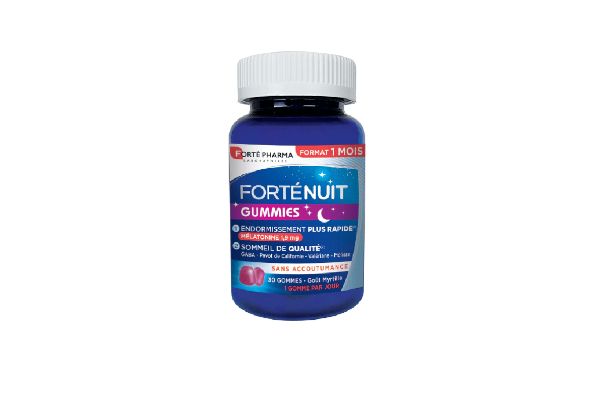 Échantillon gratuit gummies Forte Nuit de Forte Pharma